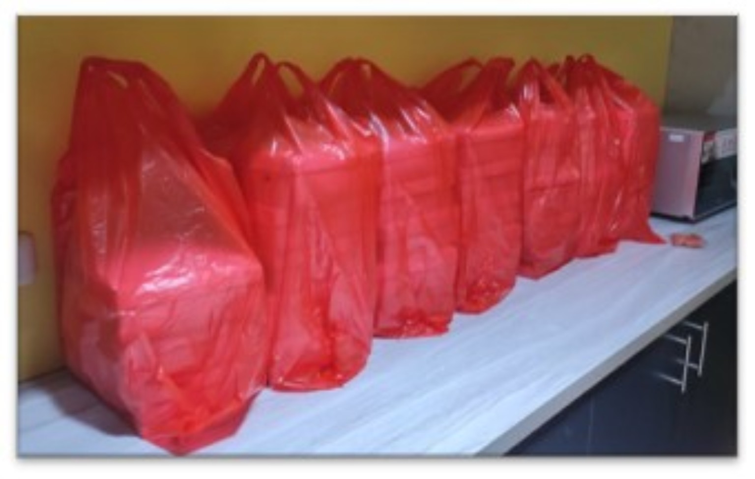 Packing nasi box Selvas Catering