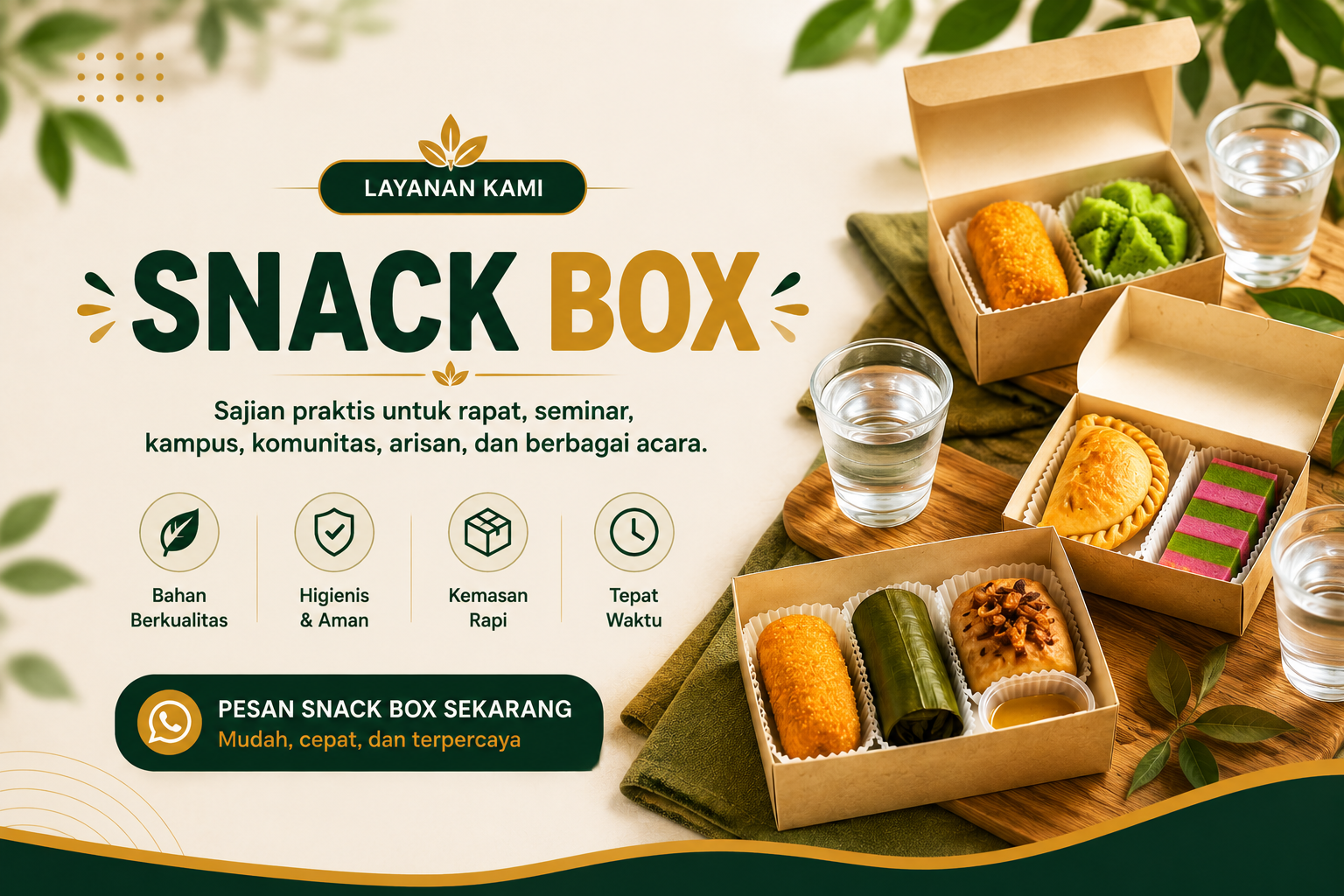 Snack Box Selvas Catering